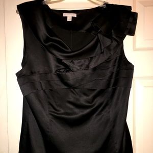 Black dress top